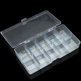 Salon Supply, Acrylic Clear Compartment Storage Box / Small, Mk Beauty Club, Storage Container