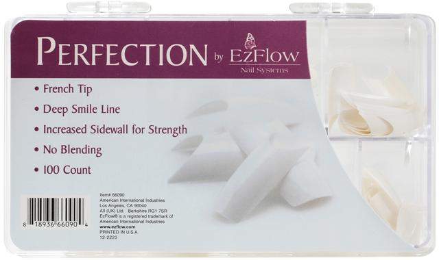 EZ Flow, EZ Flow Perfection French Tips - 100ct, Mk Beauty Club, Nail Tips