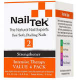 Nail Tek, NailTek INTENSIVE THERAPY 2 Pro Pack - 4/0.5 oz, Mk Beauty Club, Nail Strengthener