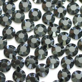 Swarovski, Swarovski Crystals 2058 - Jet Hematite SS20 - 30pcs, Mk Beauty Club, Nail Art
