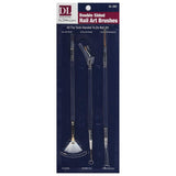 DL Professional, DL Pro - Double sided Nail Art Striping Brush Set 3pc, Mk Beauty Club, Nail Art Tools