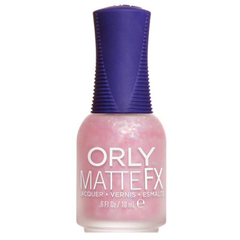 Orly, Orly - MATTE FX - Pink Flakie Top Coat, Mk Beauty Club, Nail Polish