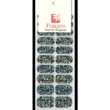 Fuschia, Fuschia Nail Wraps - Hologram Floral, Mk Beauty Club, Nail Wrap