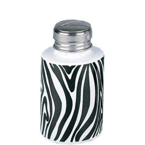 Salon Supply, Porcelain Liquid Pump - Zebra Print - 4oz, Mk Beauty Club, Pumps