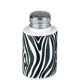Salon Supply, Porcelain Liquid Pump - Zebra Print - 4oz, Mk Beauty Club, Pumps