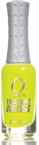 Orly, Orly Instant Artist - Hot Yellow, Mk Beauty Club, Nail Art