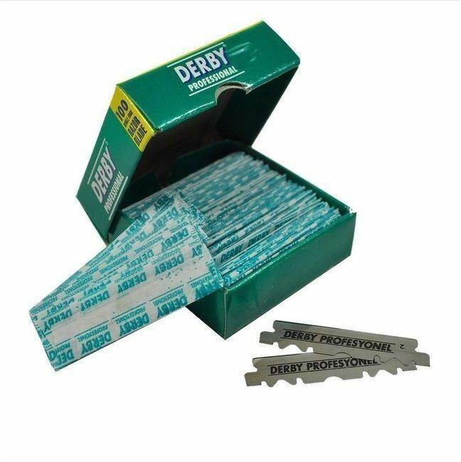 Derby, Derby Professional Single Edge Razor Blades - Stainless Steel 100/pk, Mk Beauty Club, Razor Blades