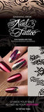 Dashing Diva, Dashing Diva Nail Tattoo - Quiet Riot 5, Mk Beauty Club, Nail Art