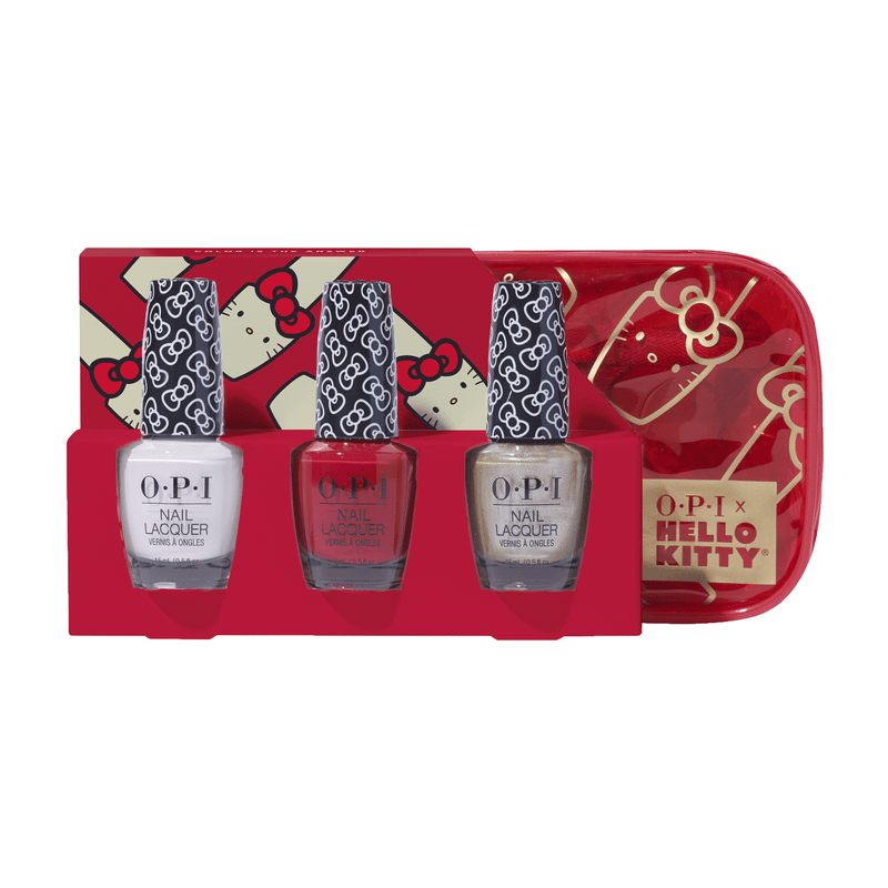 OPI, OPI Trio Pack - Hello Kitty 2019, Mk Beauty Club, Nail Polish Set