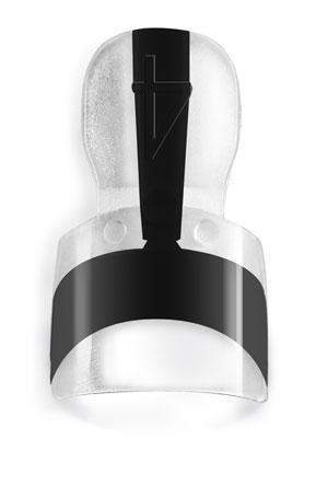 Dashing Diva, Dashing Diva French Wrap Plus - Double Wide / Black - 140ct, Mk Beauty Club, Nail Tip Set