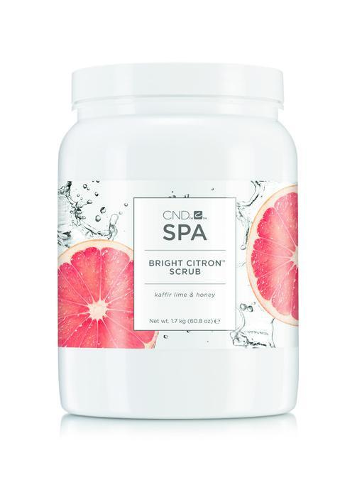 CND, CND Spa Bright Citron Scrub 60.8oz, Mk Beauty Club, Mani Pedi Scrub