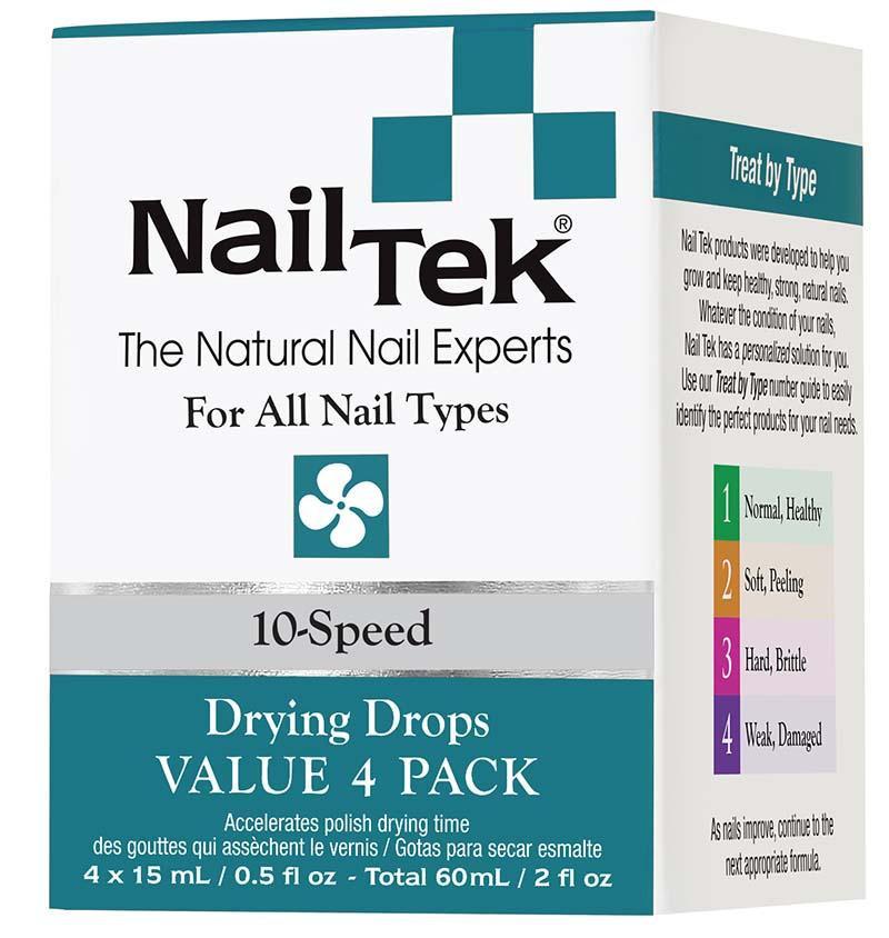 Nail Tek, NailTek 10-SPEED Pro Pack - 4/0.5 oz, Mk Beauty Club, NailTek