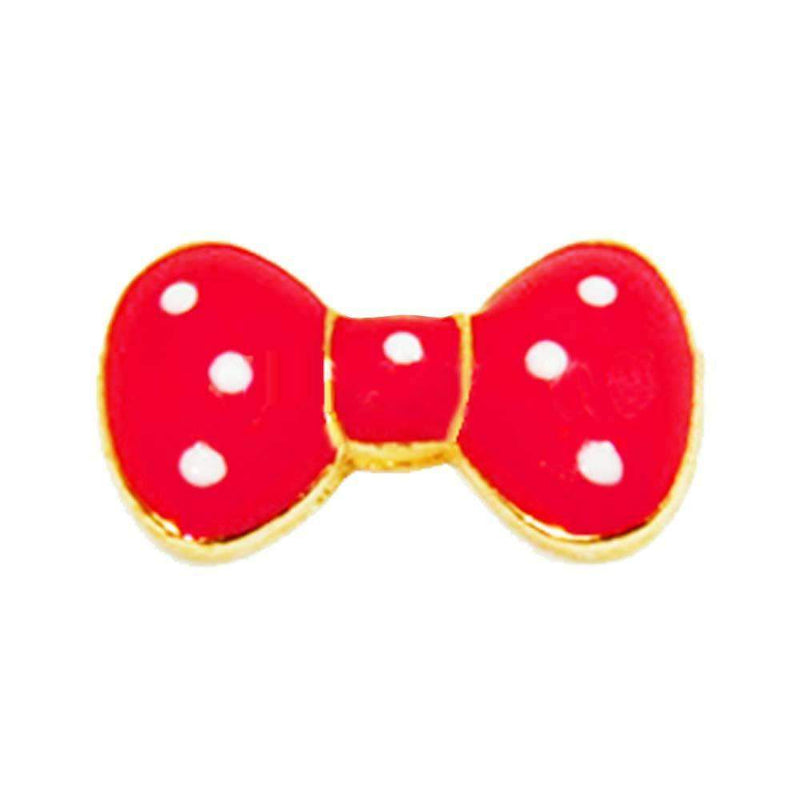 Fuschia, Fuschia Nail Art Charms - Minnie Bow - Red, Mk Beauty Club, Nail Art Charms