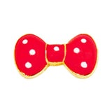 Fuschia, Fuschia Nail Art Charms - Minnie Bow - Red, Mk Beauty Club, Nail Art Charms