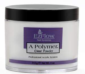 EZ Flow, EZ Flow A Polymer Clear Powder - 4oz, Mk Beauty Club, Acrylic powder