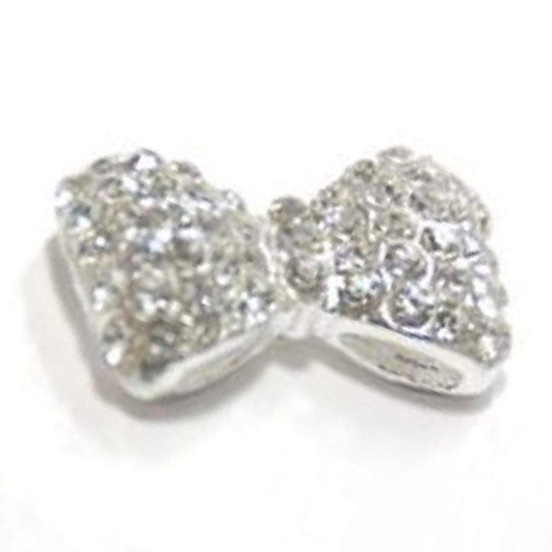 Fuschia, Fuschia Nail Art Charms - Standard Bow - Crystal, Mk Beauty Club, Nail Art Charms