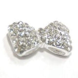 Fuschia, Fuschia Nail Art Charms - Standard Bow - Crystal, Mk Beauty Club, Nail Art Charms