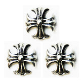 Fuschia, Fuschia Nail Art - Cross 2 - 3pc, Mk Beauty Club, Nail Art