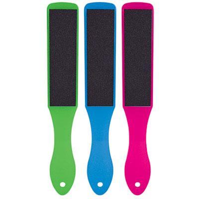 DL Professional, DL Pro - Deluxe Neon Foot File 80/120 Grit - 3 Colors/Case, Mk Beauty Club, Foot File