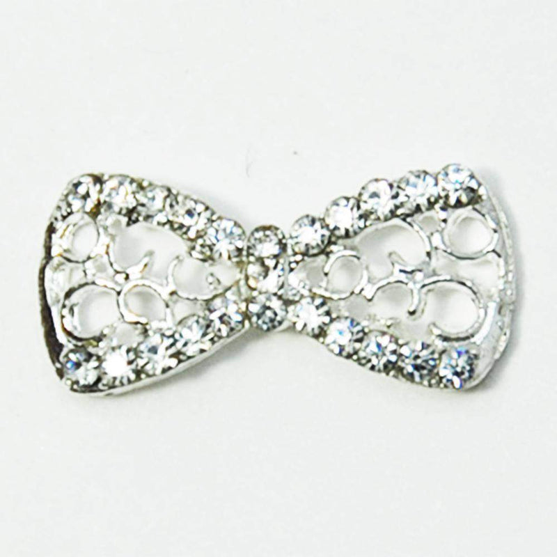 Fuschia, Fuschia Nail Art Charms - Lace Bow, Mk Beauty Club, Nail Art Charms