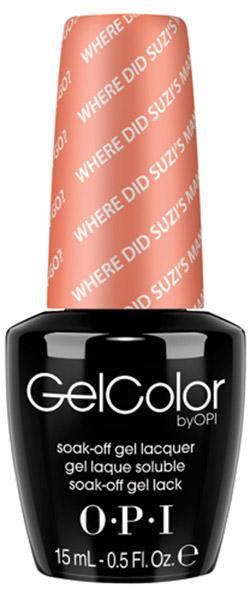 OPI, OPI GelColor Where Did Suzi's Man, Mk Beauty Club, Gel Polish