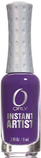 Orly, Orly Instant Artist - Dark Purple, Mk Beauty Club, Nail Art
