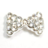 Fuschia, Fuschia Nail Art Charms - Triangle Bow - Crystal, Mk Beauty Club, Nail Art Charms