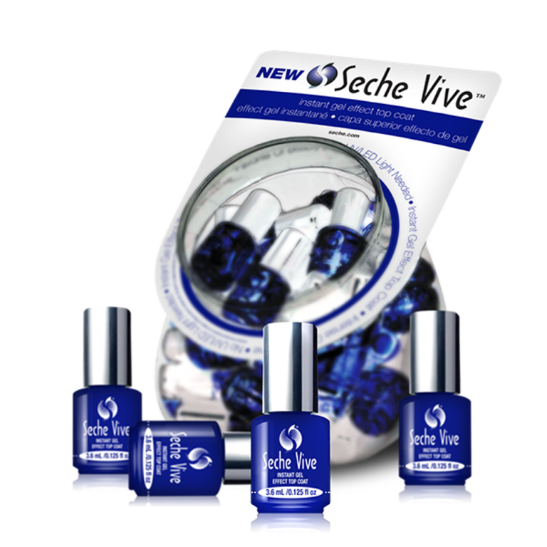 Seche, Seche Vive Gel Effect Top Coat 0.125 oz, Mk Beauty Club, Quick Dry Top Coat