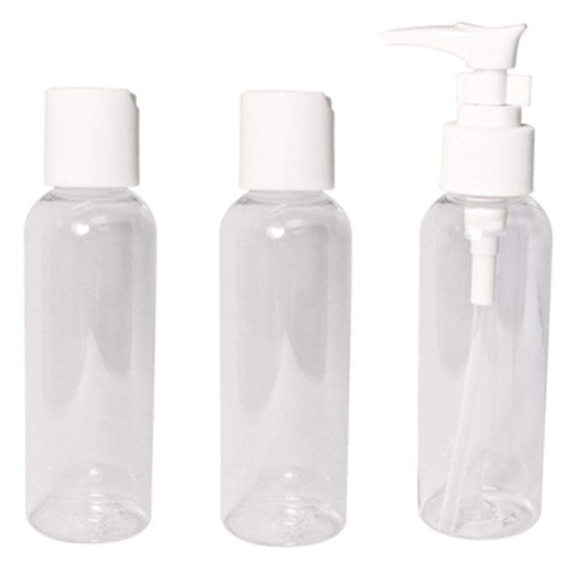 Soft N Style, Soft N Style- Travel Bottle Set 3pc., Mk Beauty Club, Bottles / Pumps