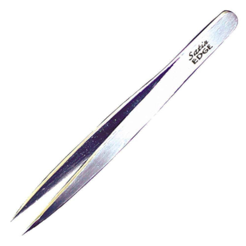 Satin Edge, Satin Edge - Pointed Tweezer 4", Mk Beauty Club, Tweezers