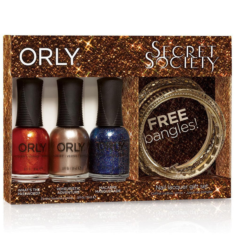 Orly, Orly - Nail Lacquer gift Set with Free Bangles - Secret Society 2013 Collection, Mk Beauty Club, Nail Polish