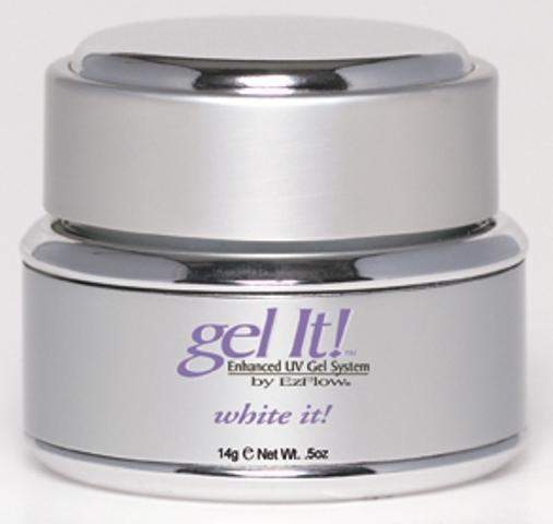 Ez Flow, Ez Flow Gel It - White It .5oz, Mk Beauty Club, Hard Gel