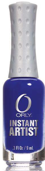 Orly, Orly Instant Artist - True Blue, Mk Beauty Club, Nail Art