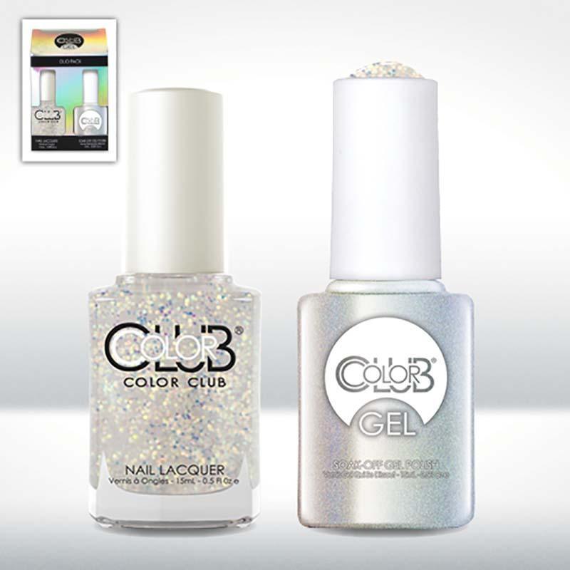 Color Club, Color Club Gel Duo - Snowflake, Mk Beauty Club, Gel + Lacquer Duo