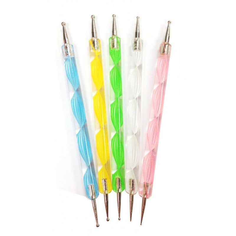 Fuschia, Dotting Tool Set - Multicolor, Mk Beauty Club, Nail Art
