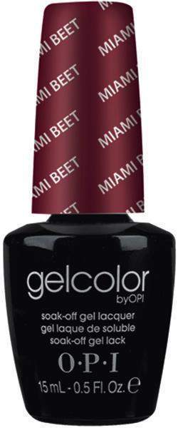 OPI, OPI Gel Polish GCB78 - Miami Beet, Mk Beauty Club, Acrylic & Gel