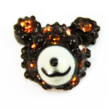 Fuschia, Fuschia Nail Art -  Crystal Teddy - Brown, Mk Beauty Club, Nail Art