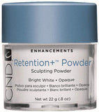 CND, CND Retention + Sculpting Powders - Bright White Opaque 0.8 oz., Mk Beauty Club, Acrylic Powder