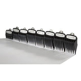 Wahl Professional Premium Black Cutting Guides #3171-500 “ 1/8" to 1" - 8 Pack
