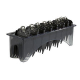 Wahl Professional Premium Black Cutting Guides #3171-500 “ 1/8" to 1" - 8 Pack