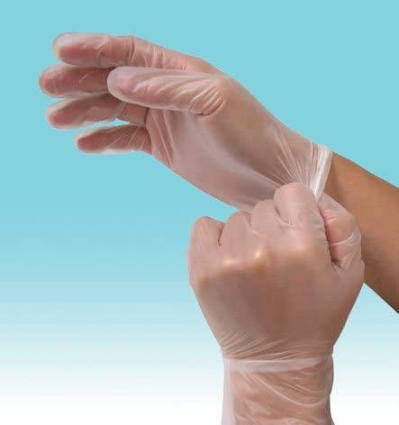 Nail Supply, Vinyl Gloves Powder Free Soft 100 Count, Mk Beauty Club, Gloves