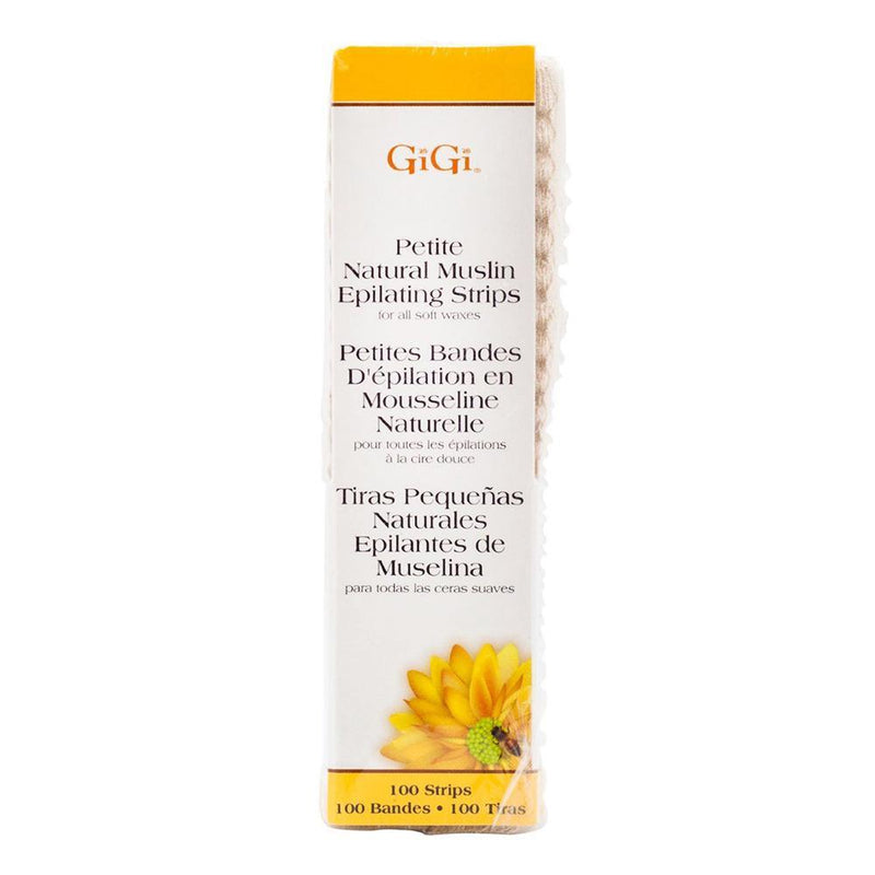 Gigi, Gigi Petite Natural Muslin Epilating Strips - 100 Strips, Mk Beauty Club, Epilating Strips