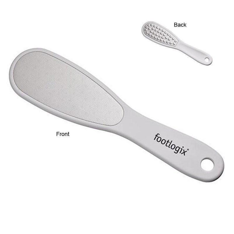 Footlogix, Footlogix Foot File Double Sided Rubberized Handle, Mk Beauty Club, Foot File