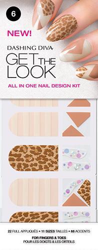 Dashing Diva, Dashing Diva Get The Look - Go Wild 6, Mk Beauty Club, Nail Art