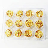 Supply, Gold Foil Set - 12pc, Mk Beauty Club, Metal Parts