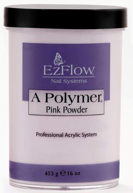 EZ Flow, EZ Flow A Polymer Pink Powder - 16oz, Mk Beauty Club, Acrylic powder