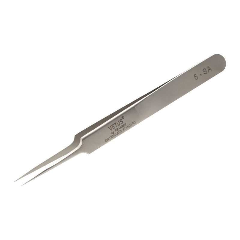 MK Beauty Club, Vetus Tweezers - Eyelash Extension Tweezers  5-SA, Mk Beauty Club, Tweezers