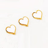 Fuschia, Fuschia Nail Art - Heart - White, Mk Beauty Club, Nail Art