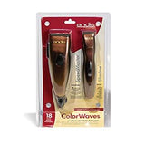 Andis 18 Piece ColorWaves Hair Clipper/ Trimmer Combo