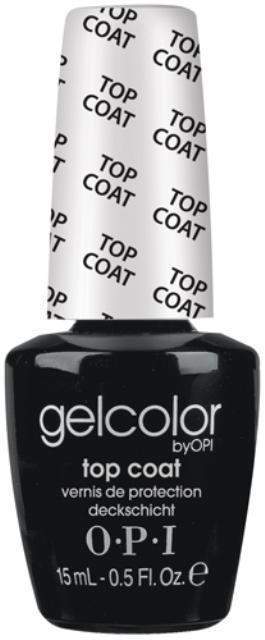 OPI, OPI GelColor Top Coat Gel Polish, Mk Beauty Club, Gel Top Coat